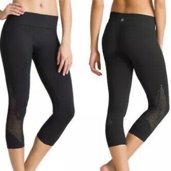 Tableta laser cut Capri leggings - Picture 5 of 5